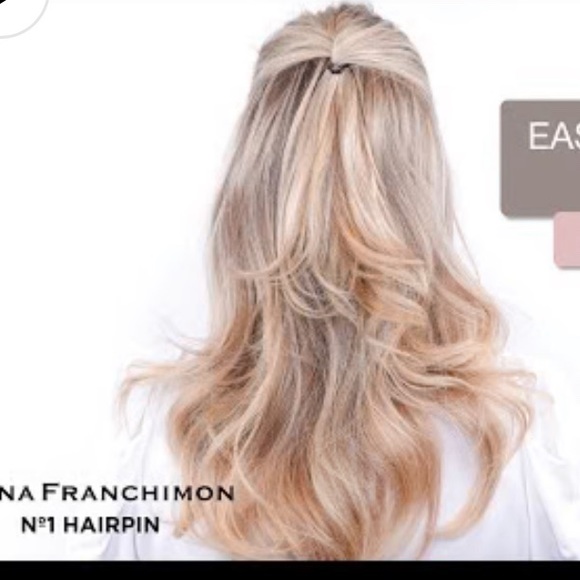 Fiona Franchimon No 1 Hairpin Seashell Pink - New w/ White Satin Drawstring Bag - Picture 7 of 9